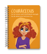 Courageous - Spiral Hardcover Journal